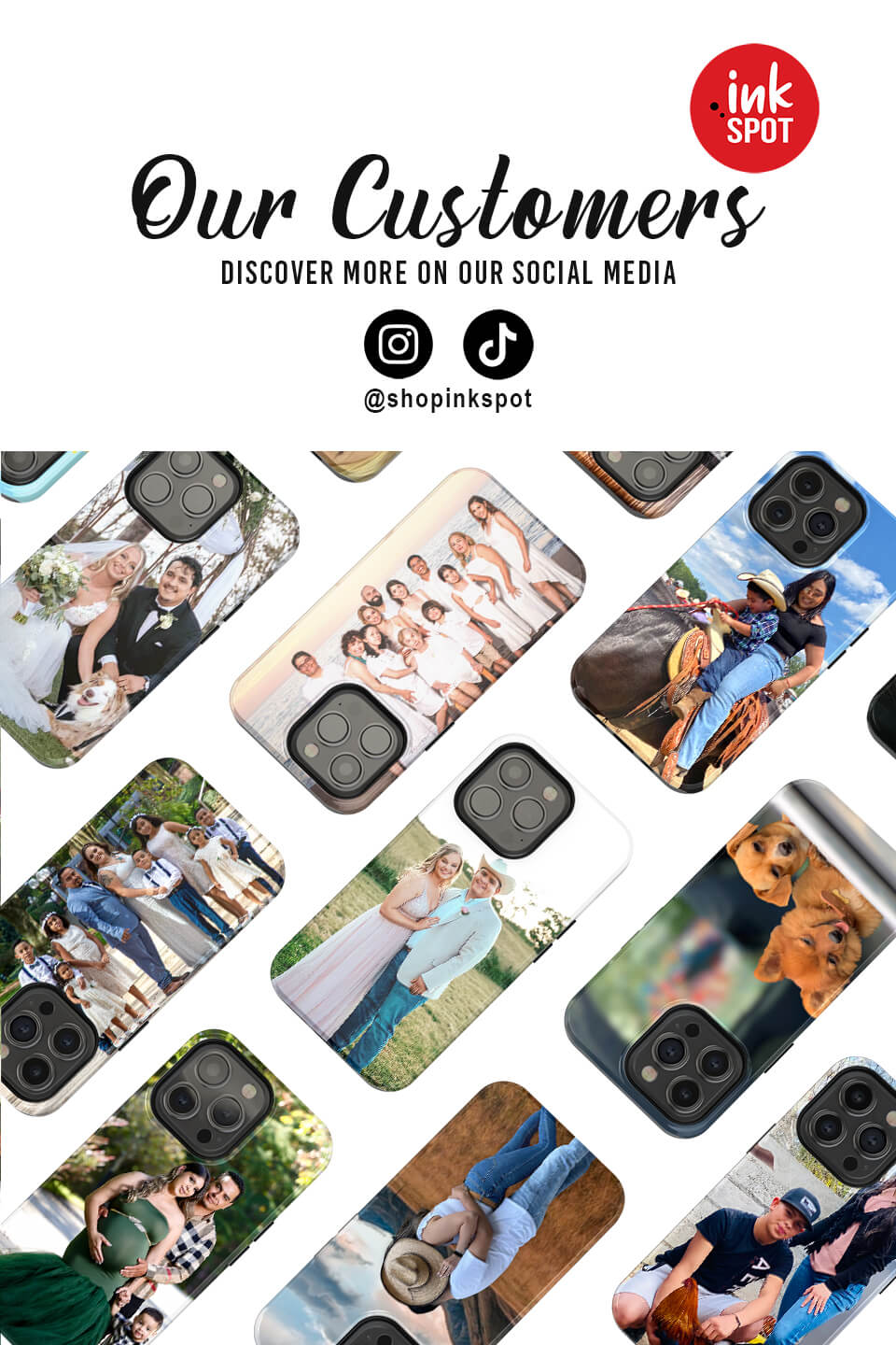 our customers for Custom Photo iPhone Case - Shopinkspot.com